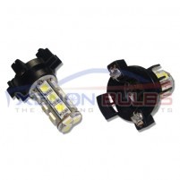 PY24W 18 SMD LED Indicator bulbs WHITE..